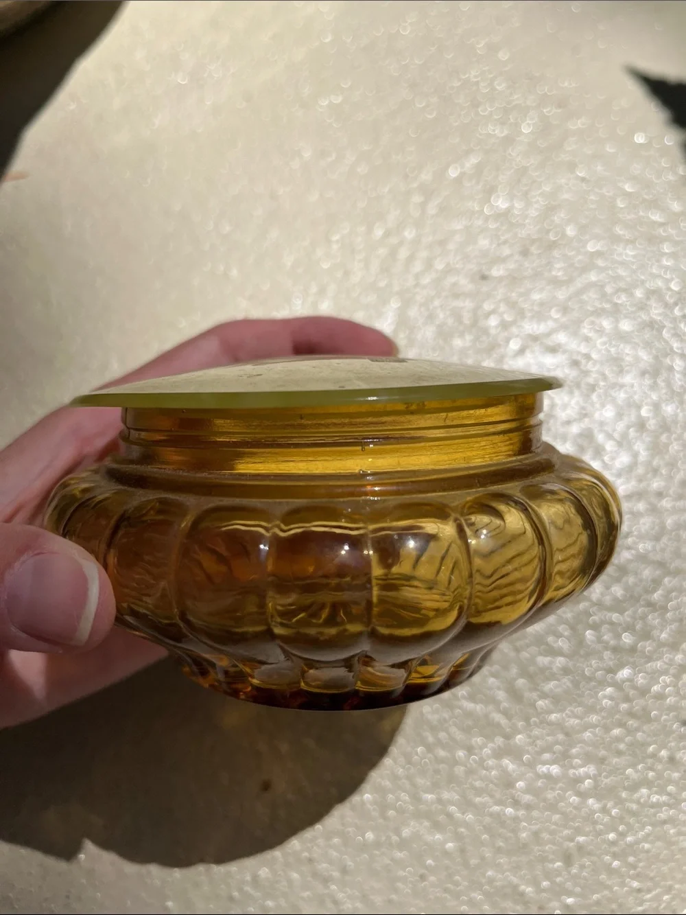 Art Deco Celluloid Bakelite Powder Dish - Picture 8 of 9
